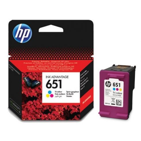 HP tintni uložak 651 trobojni C2P11AE original