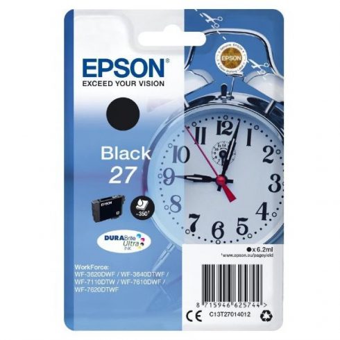 Epson tintni uložak/ T2701/ Singlepack 27 DURABrite Ultra Ink/ crna