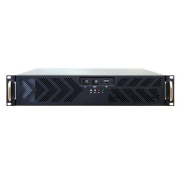   CHIEFTEC stalak 19" 2U UNC-210T-B-U3 400W, USB 3.0, crni