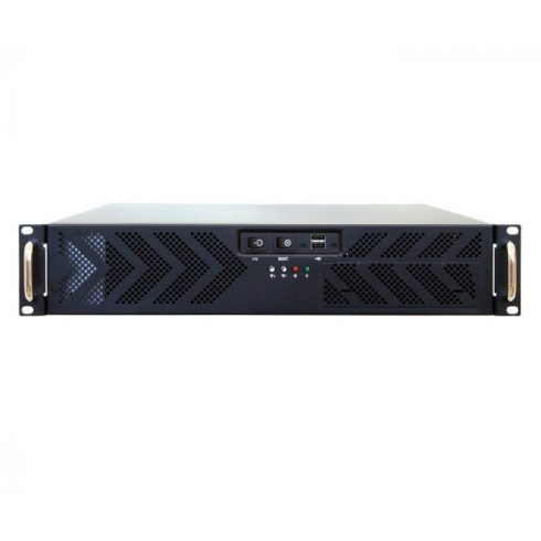 CHIEFTEC stalak 19" 2U UNC-210T-B-U3 400W, USB 3.0, crni