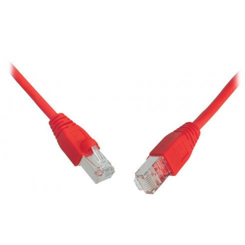 Solarix Patch kabel CAT5E SFTP PVC 5m crveni otporan na ugrize C5E-315RD-5MB