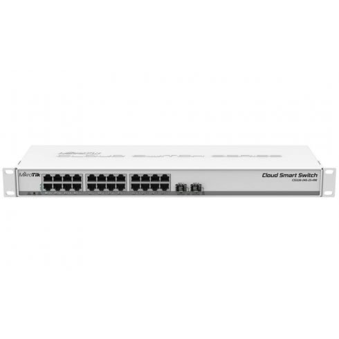 MikroTik Cloud Smart Switch CSS326, 24x Gbit LAN, 2x Gbit SFP port