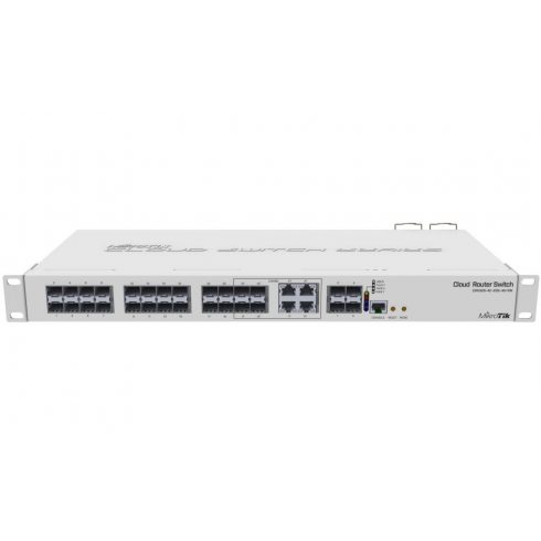 MikroTik Cloud Router Switch CRS328-4C-20S-4S+RM, 800MHz CPU,512MB RAM, 20x SFP, 4x SFP+, 4x LAN combo, vč. L5