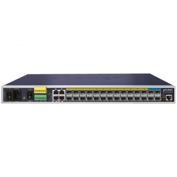   Planet IGS-6325-20S4C4X průmyslový L3 switch, 4x1Gb, 10x1Gb + 4x2.5Gb SFP, 4x10Gb SFP+, 48-56VDC,-40~75°C, IP30, bez ventilatora