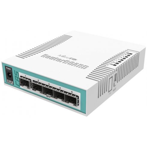 MikroTik Cloud Router Switch 106-1C-5S, 5x SFP, 1x SFP, 1x Combo, Gbit, vč. L5