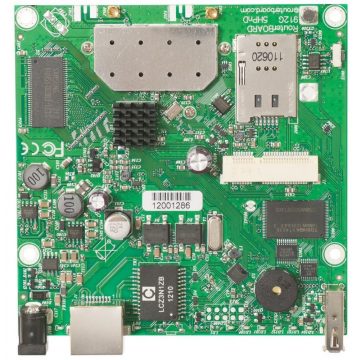   MikroTik RouterBOARD RB912UAG-5HPnD 600 MHz, 1x miniPCIe, 2x MMCX, 1x LAN, 1x USB, 1x SIM vč. L4