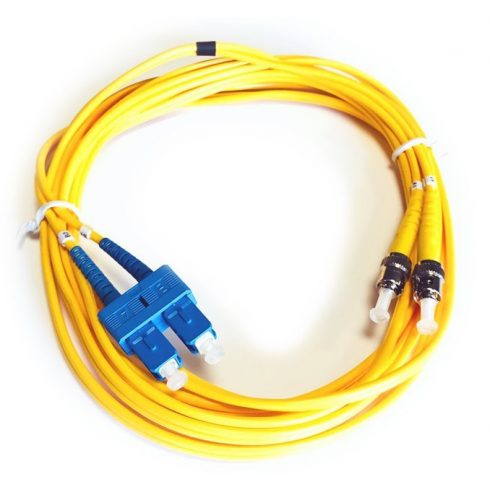 DATACOM optički patchcord ST-SC 09/125 SM 3m duplex