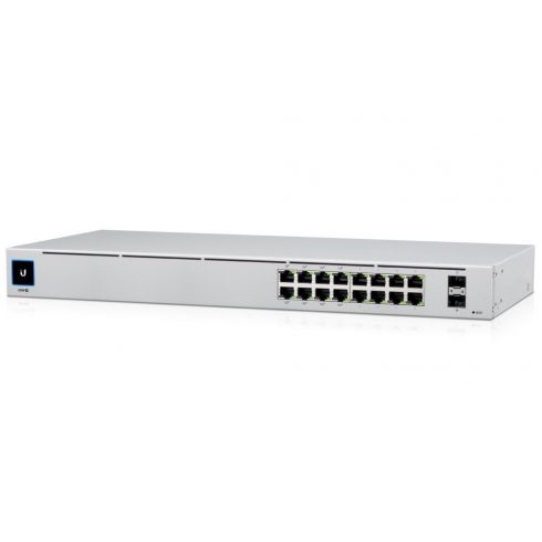 Ubiquiti UniFi Switch 16 PoE - 16x GbE, 2x SFP, 8x PoE+ (PoE budžet 42W)