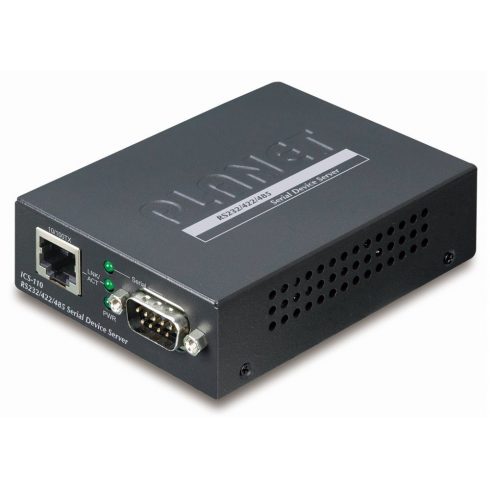 Planet pretvarač RS-232/422/485 u IP, 1x COM, 100Mb, -10~+60°C, SNMP+Telnet