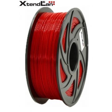 XtendLAN PLA filament 1.75mm transparentno žuti 1kg