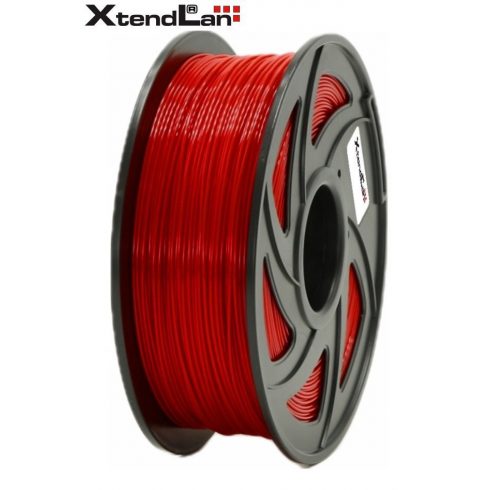 XtendLAN PLA filament 1.75mm transparentno žuti 1kg