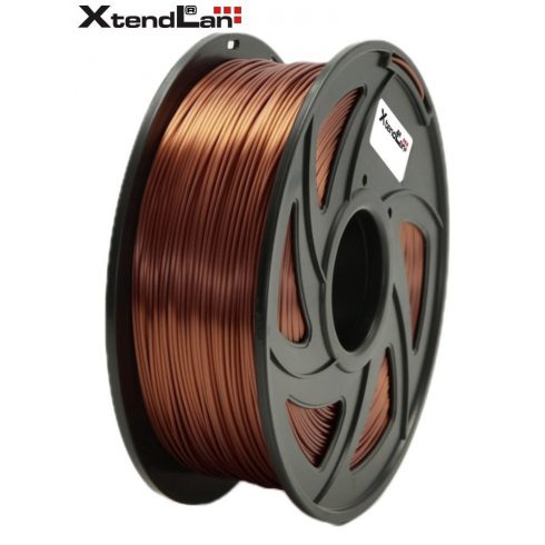 XtendLAN PETG filament 1.75mm brončane boje 1kg