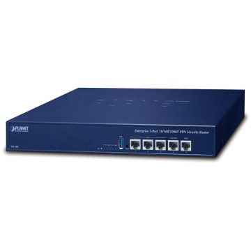   Planet VR-300 Enterprise usmjerivač/vatrozid VPN/VLAN/QoS/HA/AP kontroler, 2xWAN(SD-WAN), 3xLAN