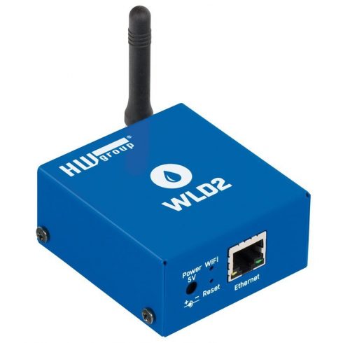 HWg WLD2 - wifi/ethernet detektor poplave vode, mogućnost povezivanja do 4x kabela za detekciju, PoE napajanje, zasebno