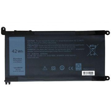   TRX baterija WDX0R/ 11.4V/ 3600 mAh/ Li-Ion/ Dell Inspiron 5368 5378 5379 5482 5565 5567 5568 5570 7560/ neoriginal