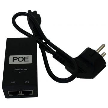 WaveRF POE adapter 24V 1A uključujući kabel za napajanje