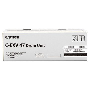   Canon original JEDINICA BUBNJA C-EXV47 CRNI iR Advance C250/ C350/C351/C1335/C1325 crna prema vrsti 39.000 stranica A4 (5%)