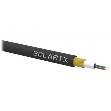   Solarix Kabel za upuhivanje MINI 04vl 9/125 HDPE Fca crni SXKO-MINI-4-OS-HDPE