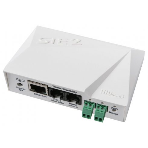 HWg STE2 R2 - Wi-Fi i Ethernet termometar s DI ulazima, može se spojiti do 5 senzora temperature/vlage