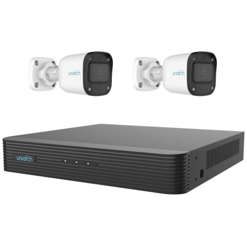 Uniarch by Uniview KIT Bullet / Kamerový sustav/ 2x IPC-B122-APF28/ 1x NVR-108E2-P8