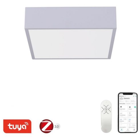 IMMAX NEO CANTO SLIM Smart stropna svjetiljka 28x28x7cm 22W 1610lm bijela Zigbee 3.0, TUYA