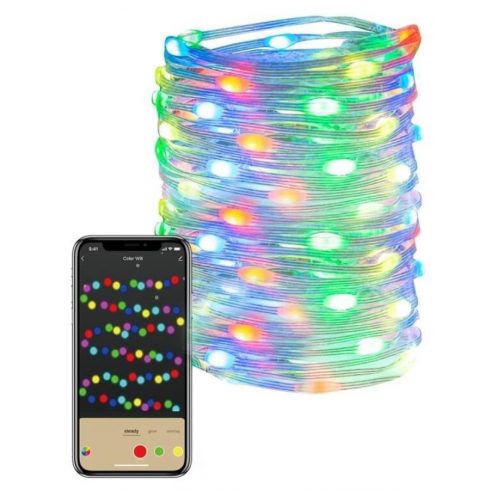 IMMAX NEO LITE SMART Božićna LED rasvjeta - lančić, RGB, Wi-Fi, TUYA, 16m