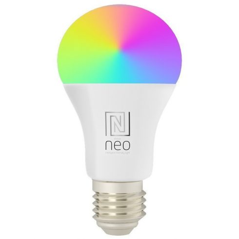 IMMAX NEO SMART LED žarulja E27 11W RGB+CCT boja i bijela, dimabilna, Zigbee, TUYA