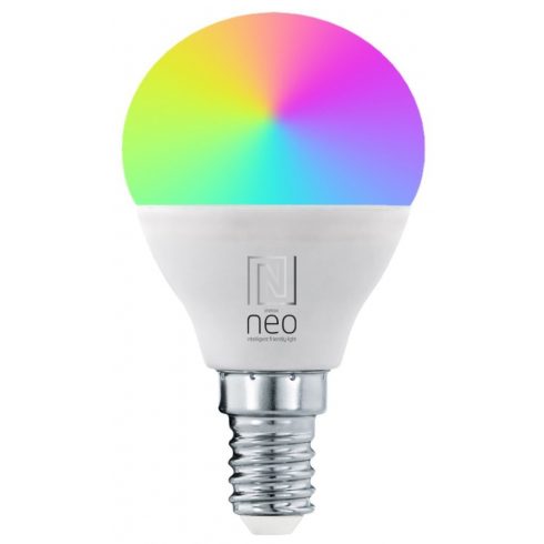 IMMAX NEO LITE SMART LED žarulja E14 6W RGB+CCT boja i bijela, dimabilna, Wi-Fi, P45, TUYA