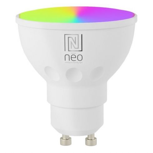 IMMAX NEO SMART LED žarulja GU10 4.8W RGB+CCT boja i bijela, prigušiva, Zigbee, TUYA