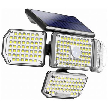   IMMAX CLOVER vanjska solarna zidna LED rasvjeta s PIR senzorom, 5W