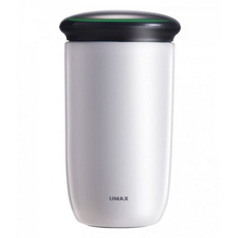 UMAX pametna boca Cooling Cup C2 White/ upozorenje na režim pijenja/ volumen 220 ml/ rad 30 dana/ USB/ čelik