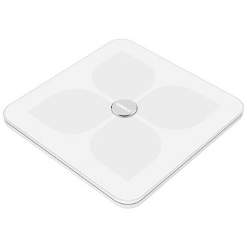   UMAX pametna vaga Smart Scale US20HRC / 0,2 - 180 kg / Bluetooth 4.0 / 15 parametara tijela / češka / bijela