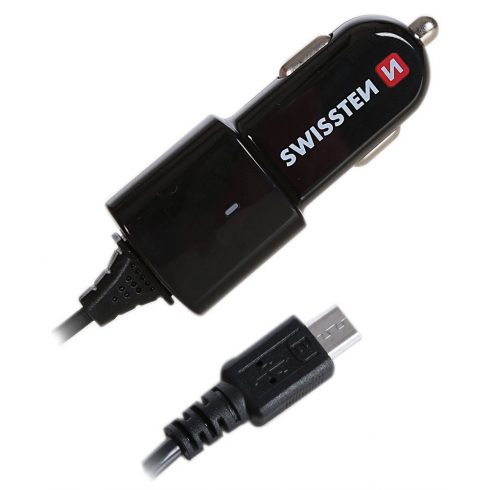 Swissten Cl auto punjač Micro USB 1A Power