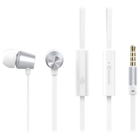 Swissten Earbuds Dynamic Ys500 srebrna/bijela