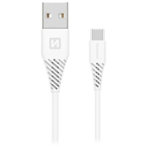 Swissten podatkovni kabel Usb / Usb-C bijeli 1,5 M (9 mm)