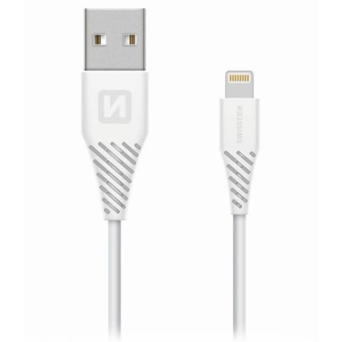 Swissten podatkovni kabel Tpe Usb / Lightning Mfi 1,2 M bijeli