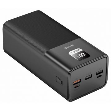   SWISSTEN POWER LINE POWER BANK 40000 mAh 100W POWER DELIVERY BLACK