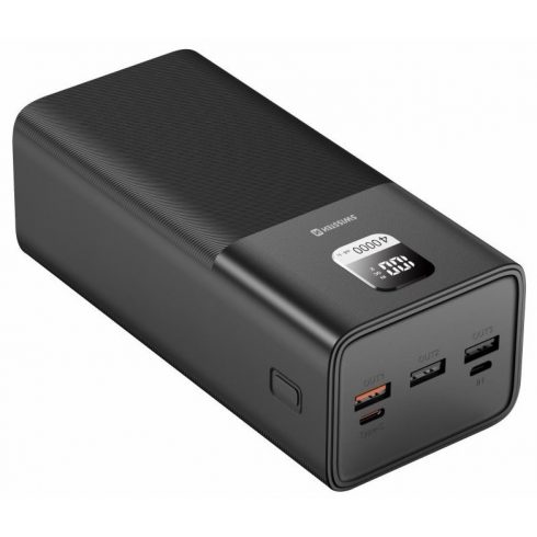 SWISSTEN POWER LINE POWER BANK 40000 mAh 100W POWER DELIVERY BLACK