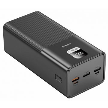   SWISSTEN POWER LINE POWER BANK 50000 mAh 100W POWER DELIVERY BLACK