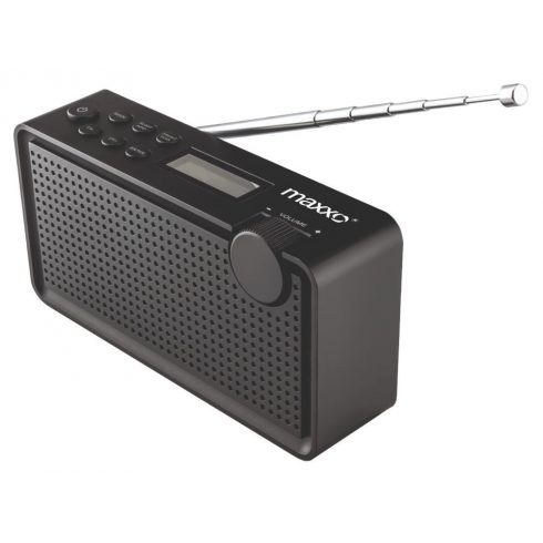 Maxxo radio PB01/ DAB+/ FM 87.5 - 108MHz/ ulaz 5V - 1A/ snaga 2W/ 3.5mm Jack/ do 8 sati