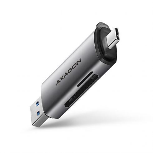 AXAGON čitač memorijskih kartica MicroSD/SD / CRE-SAC / USB-A / USB-C / 3.2 Gen1 /