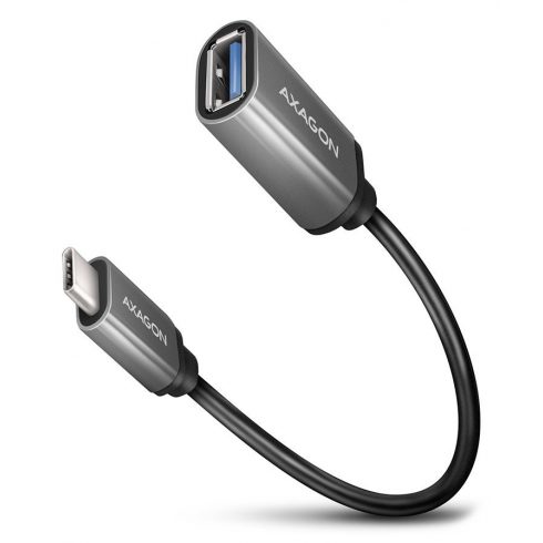 AXAGON adapter s USB-C na USB-A / RUCM-AFAC / USB 3.2 Gen1 / 3A / metalno kućište / 0,2m