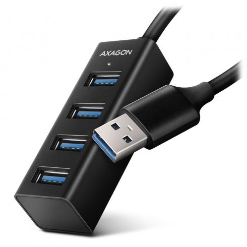 AXAGON MINI hub USB-A / HUE-M1AL / USB 3.2 Gen1 / 4x USB-A / metalno kućište / 1,2 m