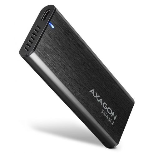 AXAGON kutija za M.2 SSD / EEM2-SBC / USB-C / USB 3.2 Gen2 / kabel 20cm USB-C na USB-A