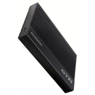   AXAGON aluminijska kutija s rebrima za 2.5" SATA SSD/HDD / EE25-GTR / USB-C 3.2 Gen 2 / kabel 60cm