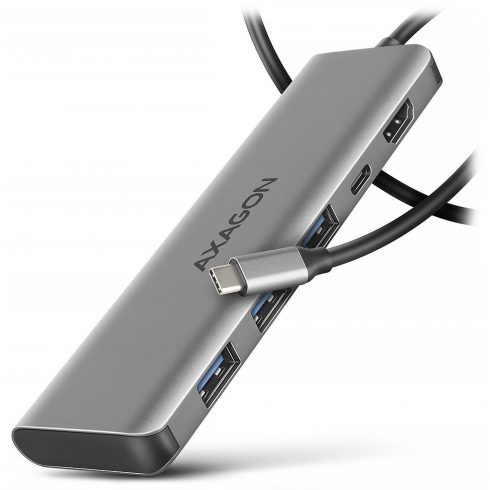 AXAGON multi USB-C 5u1 hub / HMC-5H / USB 3.2 Gen1 / 1x PD 100W / 1xHDMI / 3x USB-A / 100 cm