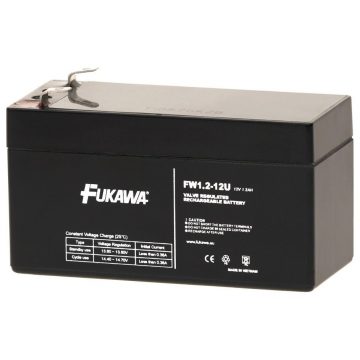   FUKAWA olovna baterija FW 1.2-12 U za APC/ AEG/ EATON/ Powerware/ 12V/ 1.2Ah/ životni vijek 5 godina/ Faston F1-4.7mm