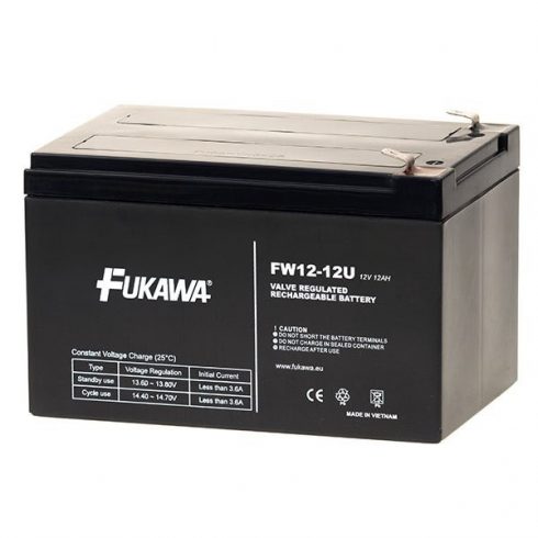 FUKAWA olovna baterija FW 12-12 U za UPS APC/ AEG/ EATON/ Powerware/ 12V/ 12Ah/ životni vijek 5 godina/ Faston F2-6.3mm