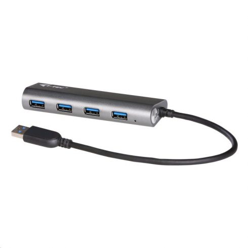 i-tec USB HUB METALNI/ 4 porta/ USB 3.0/ strujni adapter/ metalni