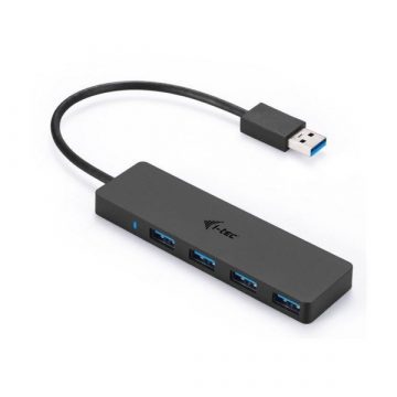   i-tec USB HUB ADVANCE/ 4 priključka/ USB 3.0/ pasivni/ tanki/ crni